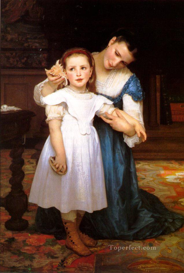 El realismo de la concha William Adolphe Bouguereau Pintura al óleo